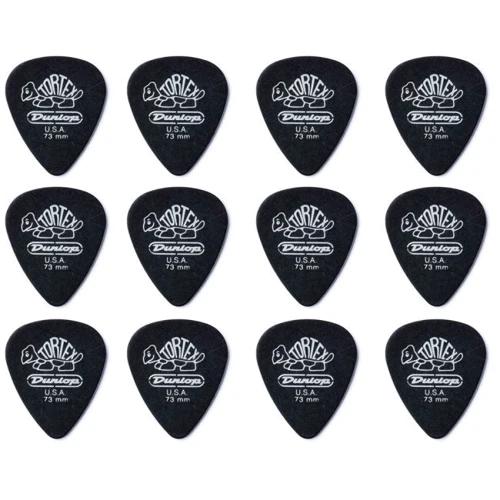 Медиатор Набор медиаторов DUNLOP 488P.73 TORTEX PITCH BLACK PLAYER'S PACK 0.73: Тип Медиатор