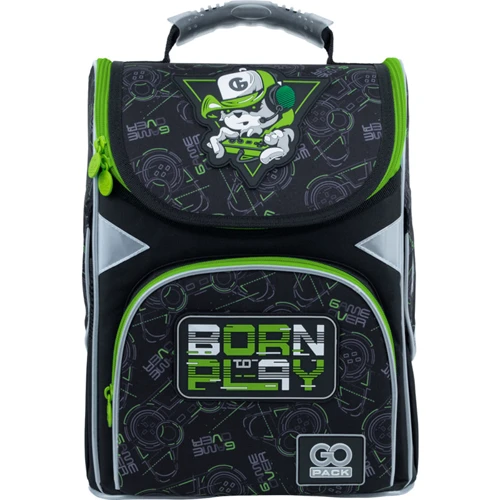 Шкільний рюкзак GoPack Education каркасний Gamer GO22-5001S-8