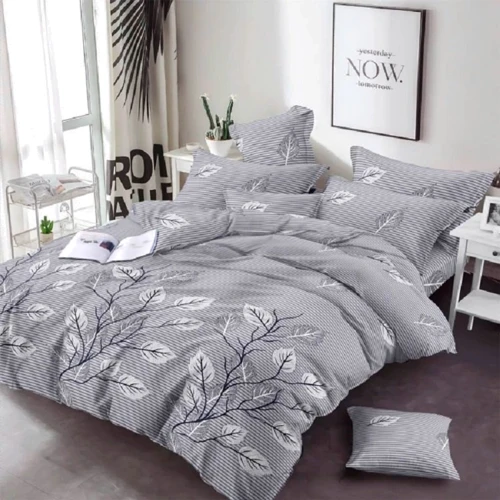 Комплект постільної білизни LoveYouHome бязь gold Листя 2 Полуторний (7160)