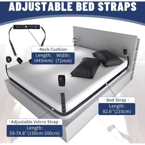 БДСМ-набор LOCKINK YEAHWOW Bed Restraint set