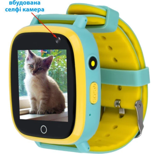 Смарт-годинник AmiGo GO001 iP67 Green: Тип гаджета Дитячі смарт годинник