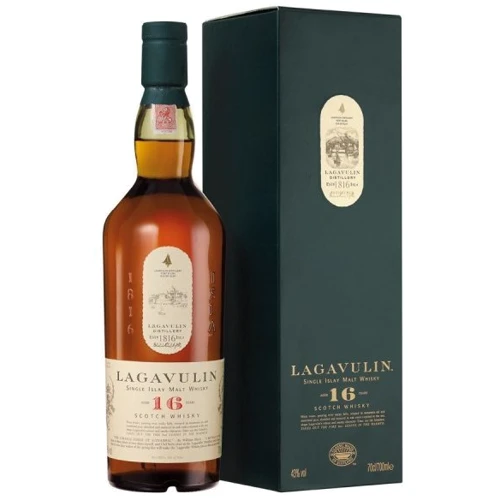 Виски Lagavulin 16 лет выдержки 43% 0.7 л (5000281005409)
