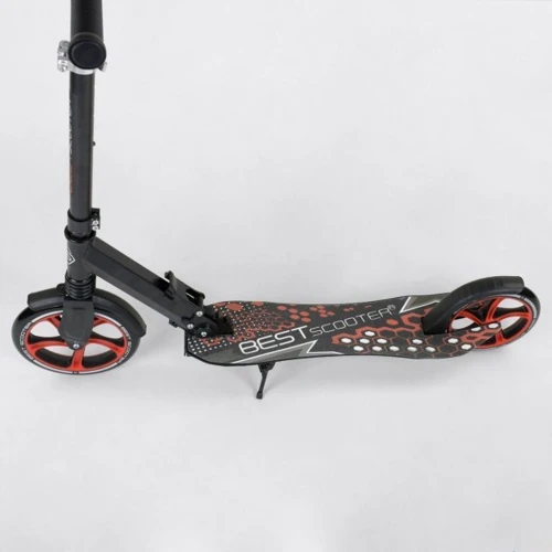 Самокат алюмінієвий Best Scooter коричневий (88146): Конструкція рами складная