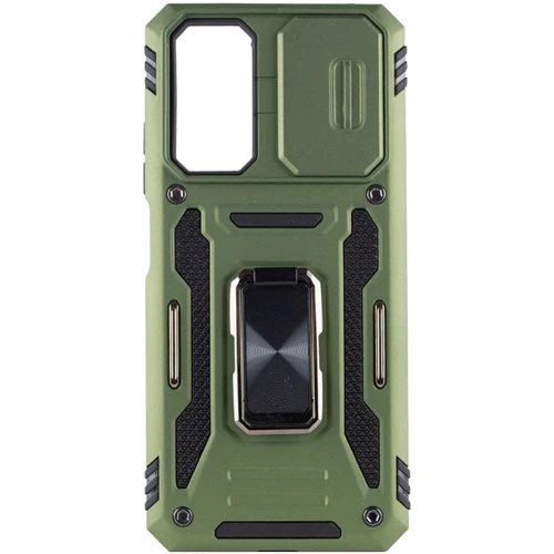 Чехол для телефонов Mobile Case Camshield Army Ring Army Green for Xiaomi Redmi Note 11 (Global) / Note 11S: Тип накладка на заднюю часть