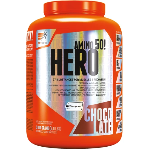 Extrifit Hero 3000 g /66 servings/ Chocolate