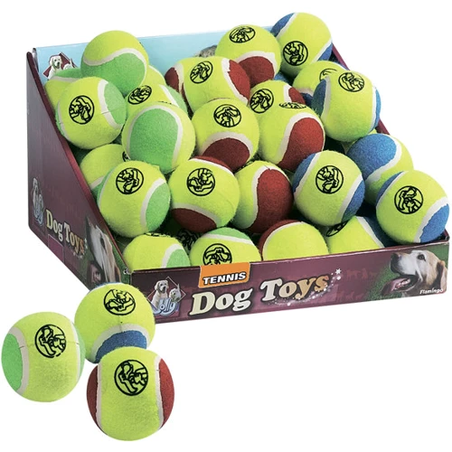 Игрушка для собак Flamingo Tennisball мяч теннисный резина 6 см (42965)