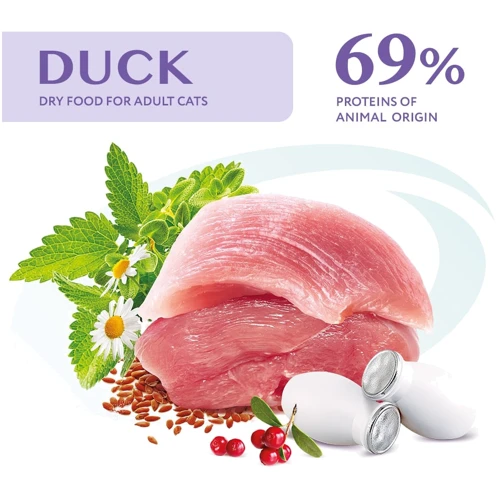 Сухой корм для кошек Optimeal со вкусом утки 4 кг (B1840701): Тип Сухой корм