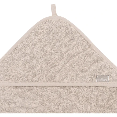 Махровий дитяче рушник з капюшоном Jollein 75x75см Nougat