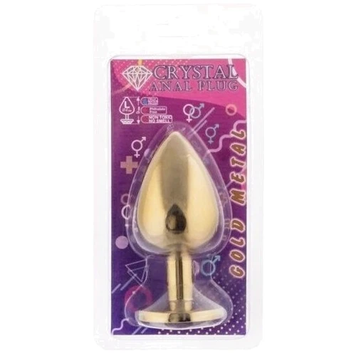 Анальная пробка, Gold Beryl, L