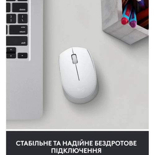 Мышь Logitech M171 White (910-006867): Интерфейс подключения Wireless, USB