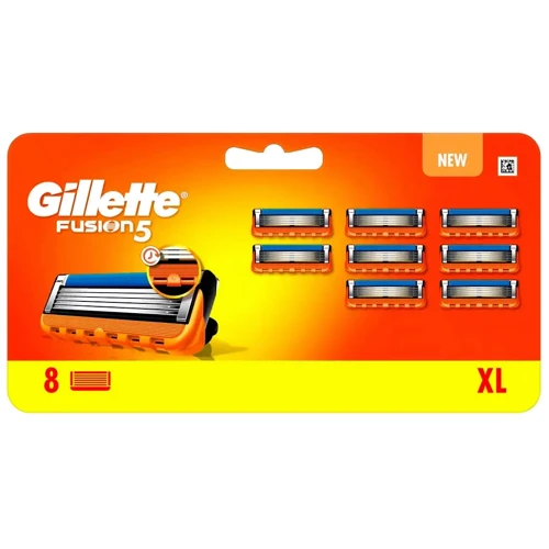Gillette Fusion Змінний картридж для гоління 8 шт.: Вид Сменные кассеты