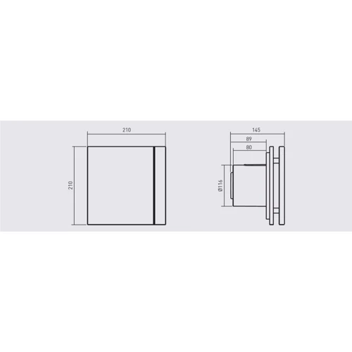 Витяжний вентилятор Soler & Palau SILENT-200 CZ GREY DESIGN 4C: Призначення побутовий