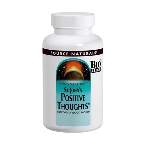 Source Naturals St. John's Positive Thoughts 45 tabs Комплекс для поддержки хорошего настроения
