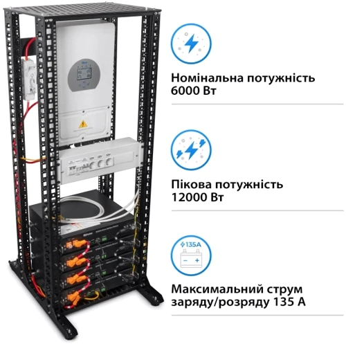 Система хранения энергии Solarverse 5kW-DEYE 9.6kWh-Dyness 4BAT LiFePO4
