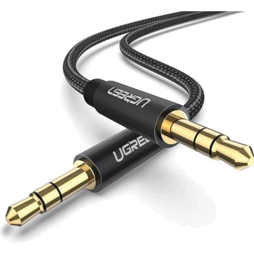 Кабель Ugreen Audio Cable AUX 3.5mm M Jack 2m Black (50363)