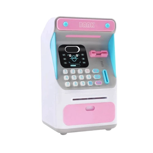 Игровой банкомат с терминалом Розовый (7010A)