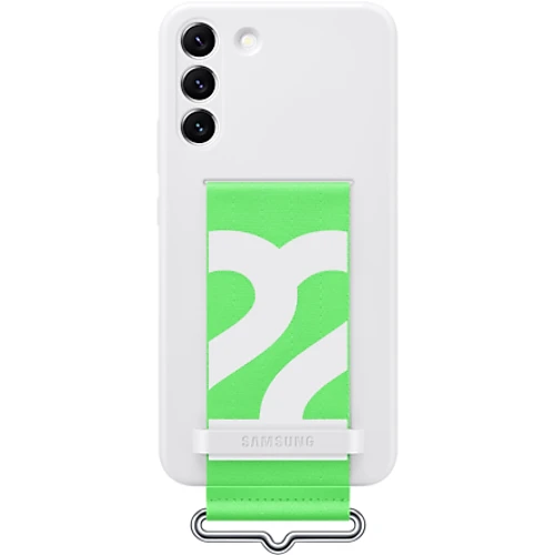 Чохол для телефона Samsung Silicone with Strap Cover White (EF-GS906TWEGRU) для Samsung S906 Galaxy S22+