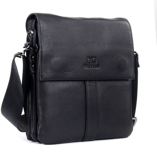 Мужская сумка планшет Bretton черная (32176 black)