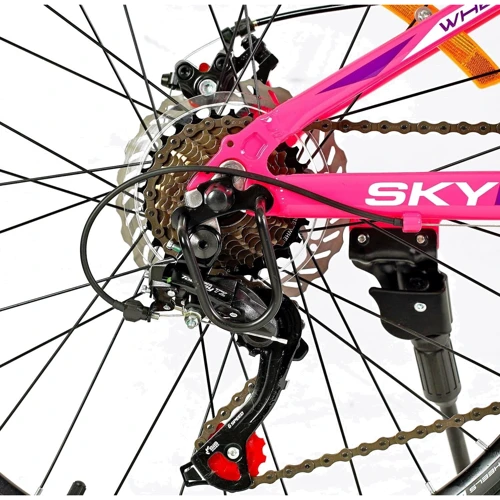 Велосипед спортивний Corso SkyLine 24" (SL-24589): Гальма дисковые механические