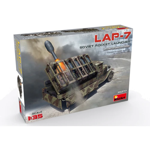Сборная модель MiniArt MA35277 Советская ракетная пусковая установка LAP-7