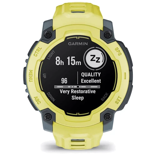 Смарт-годинник Garmin Instinct E 45mm Electric Lime with Electric Lime Band (010-02933-01): Матеріал ремінця Силикон