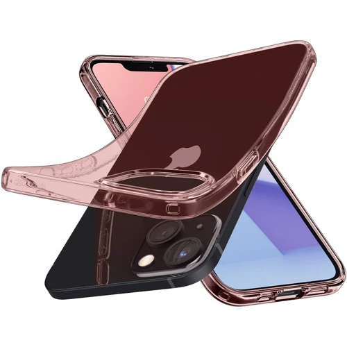 Чехол для iPhone Spigen Crystal Flex Rose Crystal (ACS03559) for iPhone 13: Тип чехла накладка на заднюю часть