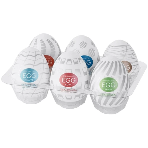 Набор яиц-мастурбаторов Tenga Egg New Standard Pack (6 яиц)