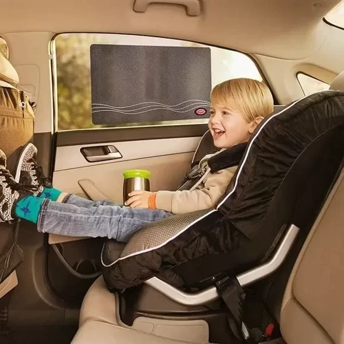 Сонцезахисний екран в автомобіль Munchkin Cling Shades, 2 шт (011049) фото 6