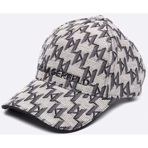 Женская бейсболка Karl Lagerfeld K/MONOGRAM JKRD CAP серая (216W3414-900)