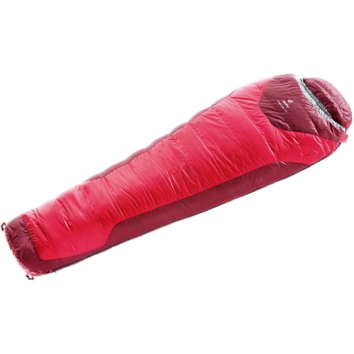Спальний мішок Deuter Trek Lite L Right fire-cranberry