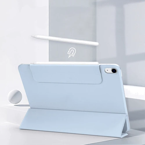 Аксесуар для iPad BeCover Magnetic Case Light Blue for iPad 10.9 (2022 / 2024) / iPad 11 2025 (708536): Матеріал штучна шкіра