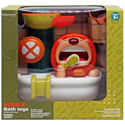 Набор для ванной Beibe Good Водограй: Львенок с пеной (889-501): Производитель Beibe Good