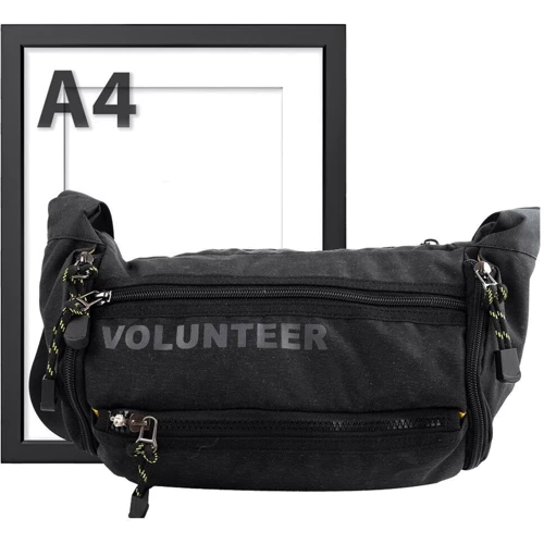 Чоловіча поясна сумка Volunteer чорна (GB1780-06-black): Стать Мужской
