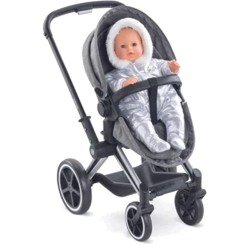 Коляска складная Corolle 3 в 1 Cybex со съемной люлькой, корзинкой, 36-42 см, 3+ фото 9