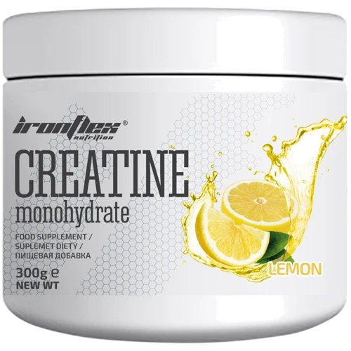 Креатин IronFlex Nutrition Creatine Monohydrate 300 g /120 servings/ Lemon