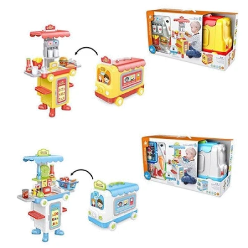 Игровой магазин Стол-автобус 2в1 (W823-27)