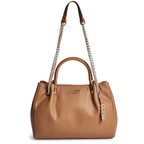 Женская сумка тоут GUESS коричневая (843061106133)