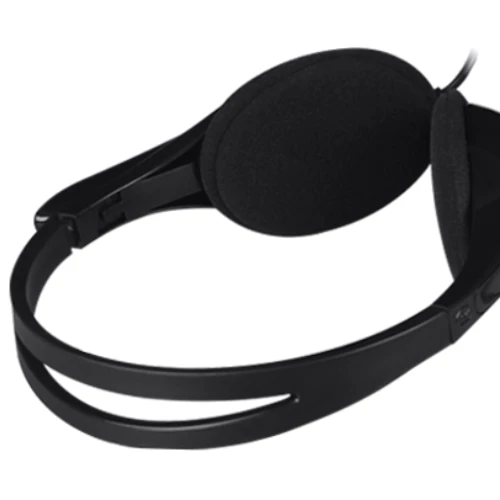 Наушники A4Tech HS-9 Black: Тип крепления оголовные