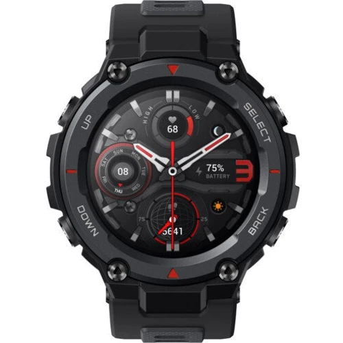 Смарт-часы Amazfit T-Rex Pro Meteorite Black: Емкость батареи, мАч 390