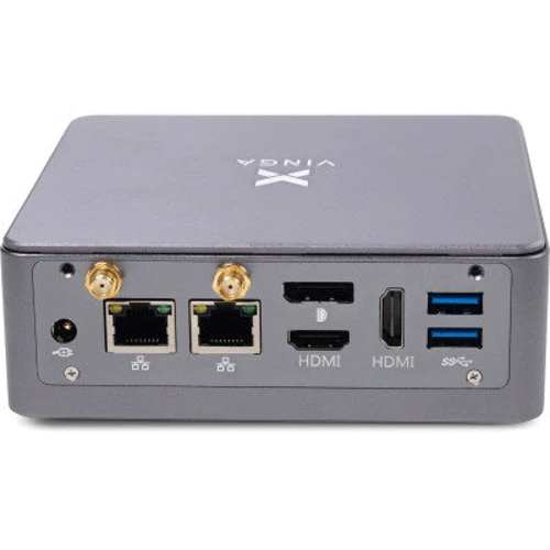 Персональный компьютер (ПК) Vinga Mini PC V665 (V6651255U): Объем накопителя 1 х M.2(2280) slot 1 x 2.5"(SATA3) slot