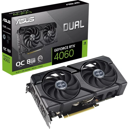 Видеокарта ASUS DUAL-RTX4060-O8G-EVO (DUAL-RTX4060-O8G-EVO)