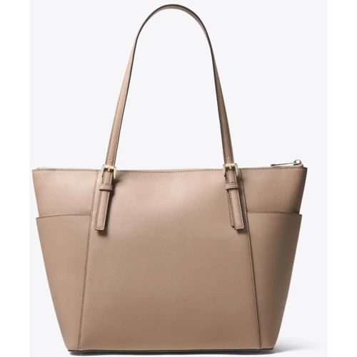 Женская сумка тоут Michael Kors Jet Set Item темно-бежевая (30T8TTTT8L208): Пол Женский