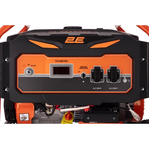 Бензиновый генератор 2E-BS9500E-V 7.5 кВт: Объем топливного бака 25 л