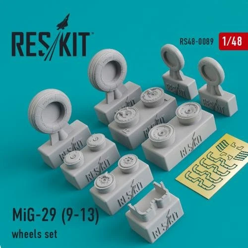 Смоляні колеса RESKIT для літака Мікоян МіГ-29 (9-13) RS48-0089
