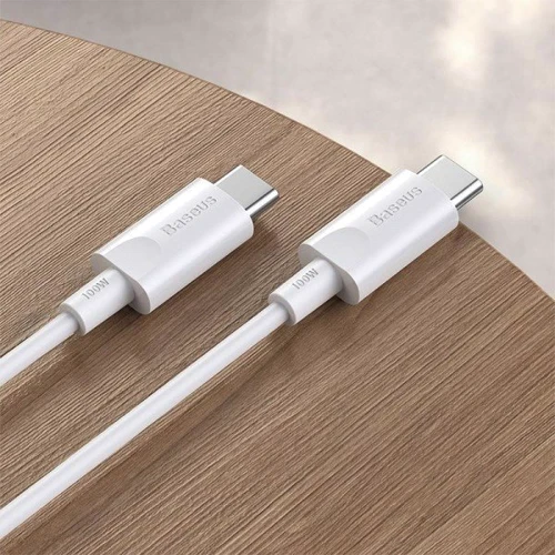Кабель Baseus Cable USB-C to USB-C Xiaobai Series 1.5m White (CATSW-D02): Тип USB-C - USB-C