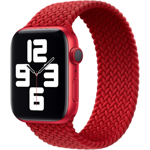 Аксесуар для Watch Apple Braided Solo Loop (PRODUCT) RED Size 10 (MY932) for Apple Watch 42 / 44mm