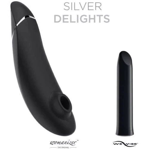Набор секс игрушек Silver Delights Collection Womanizer We-Vibe