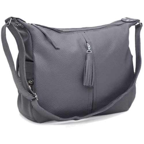 Жіноча сумка через плече Ricco Grande сіра (1l947-1gr-gray)