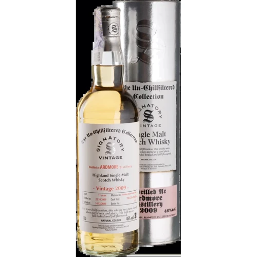 Віскі Signatory Ardmore Unchillfiltered Tube 0.7 (BWQ3075)