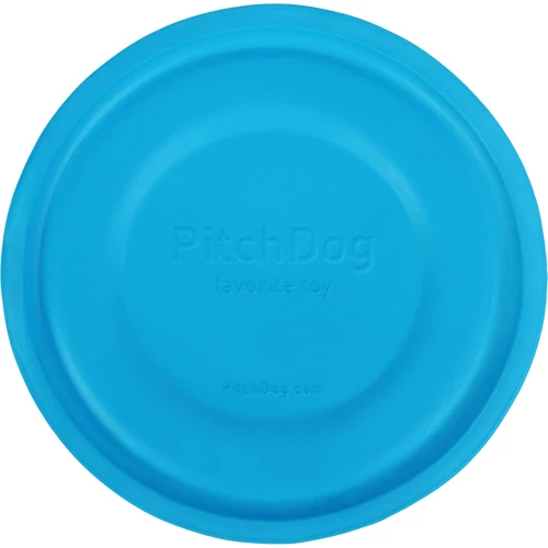 Игровая тарелка для апортировки Collar PitchDog 24 см, Голубой фото 2